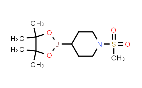 1-(Methylsulfonyl)-4-(4,4,5,5-tetramethyl-1,3,2-dioxaborolan-2-yl)piperidine
