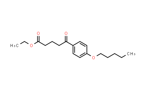 Ethyl 5-oxo-5-(4-pentyloxyphenyl)valerate
