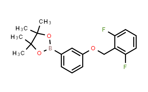 2-(3-((2,6-Difluorobenzyl)oxy)phenyl)-4,4,5,5-tetramethyl-1,3,2-dioxaborolane