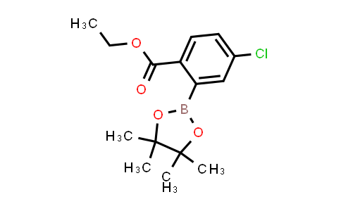Ethyl 4-chloro-2-(4,4,5,5-tetramethyl-1,3,2-dioxaborolan-2-yl)benzoate