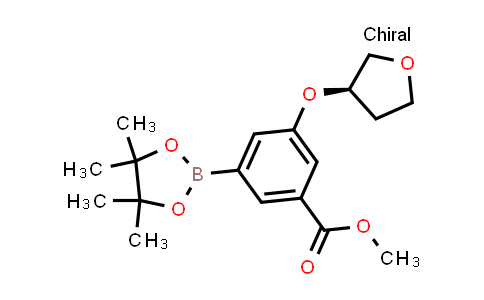 METHYL (R)-3-((TETRAHYDROFURAN-3-YL)OXY)-5-(4,4,5,5-TETRAMETHYL-1,3,2-DIOXABOROLAN-2-YL)BENZOATE