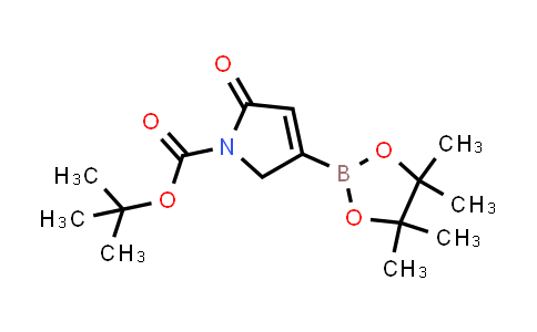 TERT-BUTYL 2-OXO-4-(4,4,5,5-TETRAMETHYL-1,3,2-DIOXABOROLAN-2-YL)-2,5-DIHYDRO-1H-PYRROLE-1-CARBOXYLATE