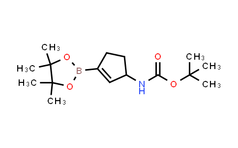 TERT-BUTYL (3-(4,4,5,5-TETRAMETHYL-1,3,2-DIOXABOROLAN-2-YL)CYCLOPENT-2-EN-1-YL)CARBAMATE