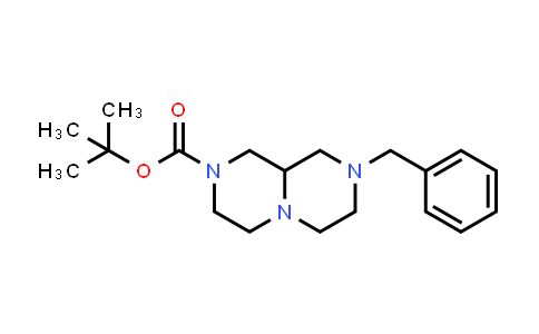 tert-butyl 8-benzyl-3,4,6,7,9,9a-hexahydro-1H-pyrazino[1,2-a]pyrazine-2-carboxylate