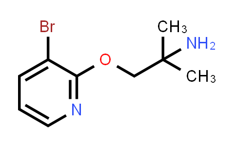1-[(3-bromo-2-pyridyl)oxy]-2-methyl-propan-2-amine