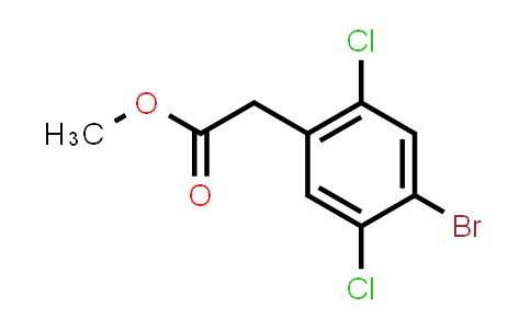 methyl 2-(4-bromo-2,5-dichloro-phenyl)acetate