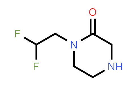 1-(2,2-difluoroethyl)piperazin-2-one
