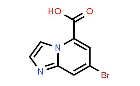Imidazo[1,2-a]pyridine-5-carboxylic acid, 7-bromo-