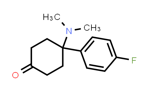 Cyclohexanone, 4-(4-fluorophenyl)-4-(dimethylamino)-
