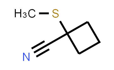 Cyclobutanecarbonitrile, 1-(methylthio)-