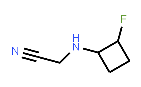 Acetonitrile, 2-[(2-fluorocyclobutyl)amino]-