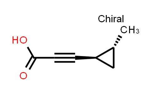3-[trans-2-methylcyclopropyl]prop-2-ynoic acid