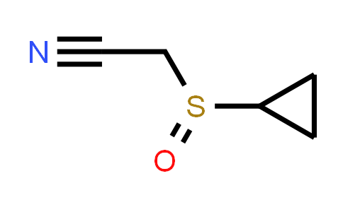 Acetonitrile, 2-(cyclopropylsulfinyl)-