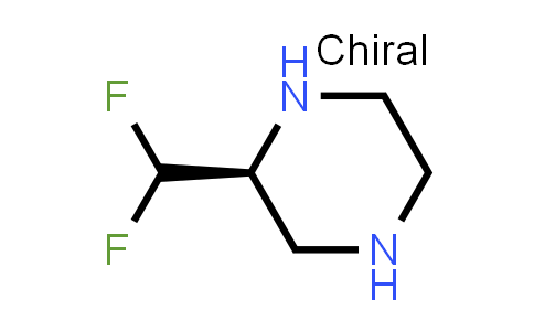 (2S)-2-(difluoromethyl)piperazine