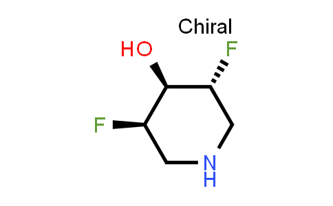 4-Piperidinol, 3,5-difluoro-, (3R,5R)-rel-