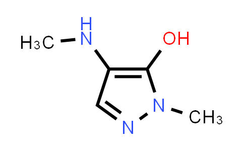 1-methyl-4-(methylamino)-1H-pyrazol-5-ol