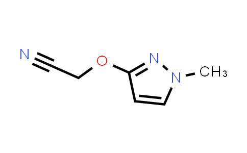 Acetonitrile, 2-[(1-methyl-1H-pyrazol-3-yl)oxy]-
