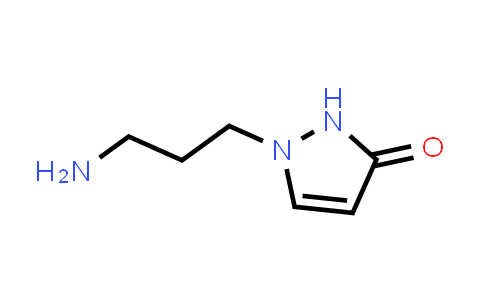 1-(3-aminopropyl)-2,3-dihydro-1H-pyrazol-3-one