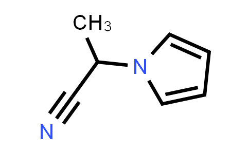 1H-Pyrrole-1-acetonitrile, α-methyl-