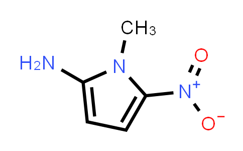 1H-Pyrrol-2-amine, 1-methyl-5-nitro-