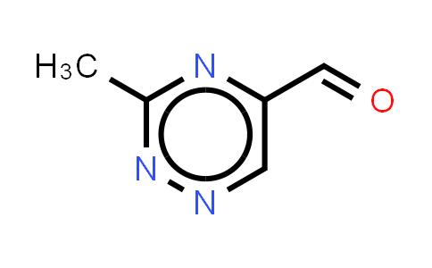 3-methyl-1,2,4-triazine-5-carbaldehyde