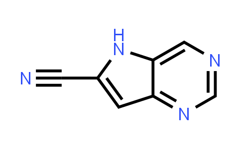 5H-Pyrrolo[3,2-d]pyrimidine-6-carbonitrile
