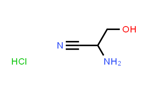 2-amino-3-hydroxy-propanenitrile;hydrochloride