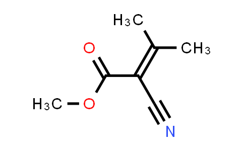 2-Butenoic acid, 2-cyano-3-methyl-, methyl ester