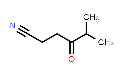 Hexanenitrile, 5-methyl-4-oxo-