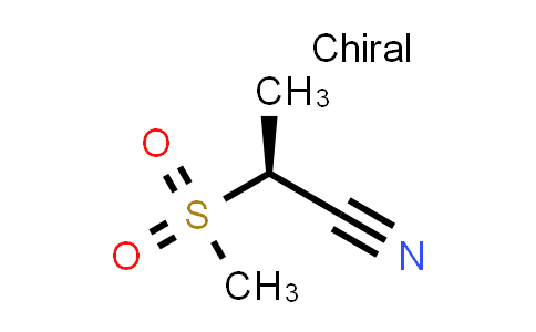 Propanenitrile, 2-(methylsulfonyl)-, (2S)-