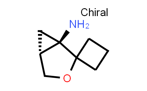 Spiro[cyclobutane-1,2′-[3]oxabicyclo[3.1.0]hexan]-1′-amine, (1′R,5′R)-rel-
