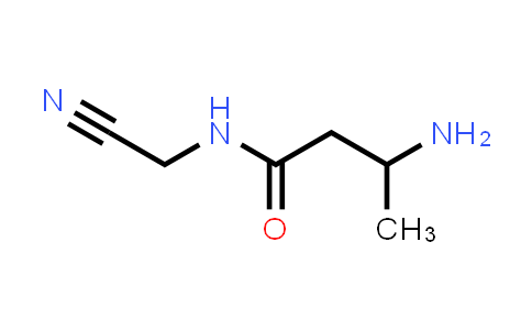 Butanamide, 3-amino-N-(cyanomethyl)-