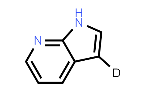 (3-²H)-1H-pyrrolo[2,3-b]pyridine
