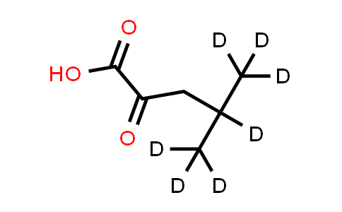 4-(²H₃)methyl-2-oxo(4,5,5,5-²H₄)pentanoic acid
