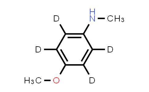 4-methoxy-N-methyl(²H₄)aniline