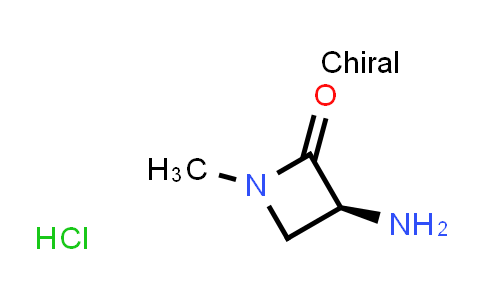 (3S)-3-amino-1-methyl-azetidin-2-one;hydrochloride