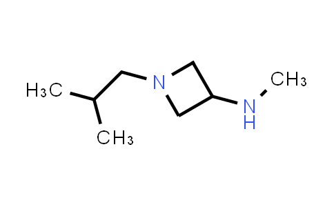 N-methyl-1-(2-methylpropyl)azetidin-3-amine
