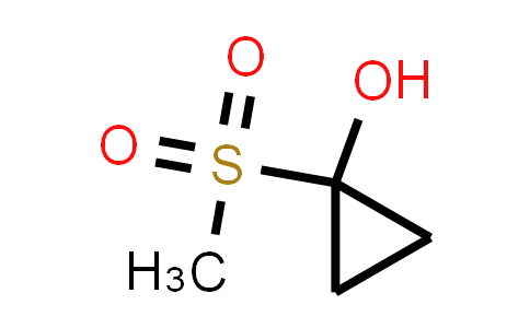 1-methanesulfonylcyclopropan-1-ol