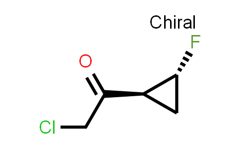 2-chloro-1-[trans-2-fluorocyclopropyl]ethanone