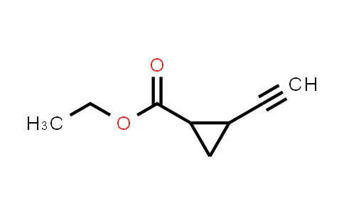 Cyclopropanecarboxylic acid, 2-ethynyl-, ethyl ester