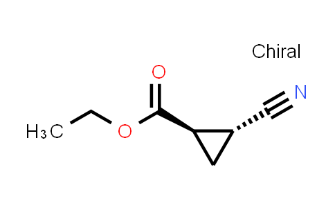 ethyl (1R,2R)-2-cyanocyclopropanecarboxylate