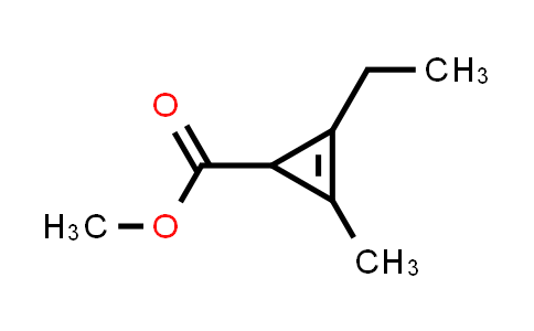 methyl 2-ethyl-3-methyl-cycloprop-2-ene-1-carboxylate
