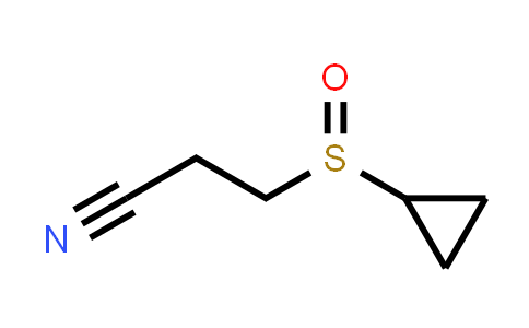 Propanenitrile, 3-(cyclopropylsulfinyl)-