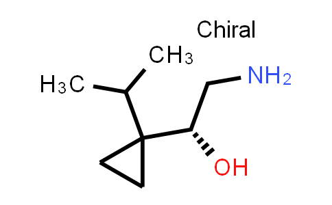 (1R)-2-amino-1-[1-(propan-2-yl)cyclopropyl]ethan-1-ol