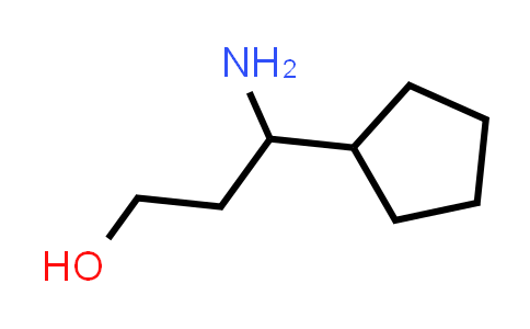 3-amino-3-cyclopentylpropan-1-ol