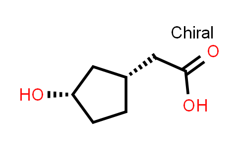 2-[cis-3-hydroxycyclopentyl]acetic acid
