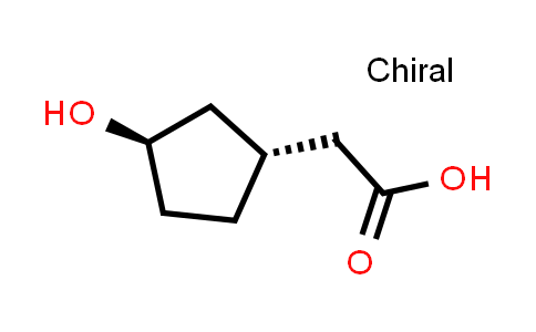 2-[trans-3-hydroxycyclopentyl]acetic acid