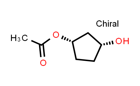 (1S,3R)-3-hydroxycyclopentyl acetate