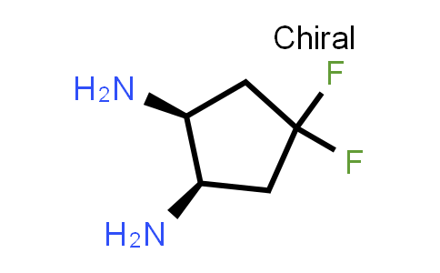 cis-4,4-difluorocyclopentane-1,2-diamine