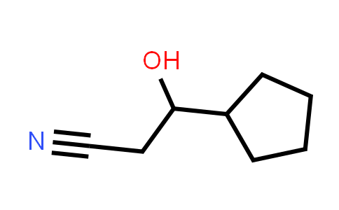 3-cyclopentyl-3-hydroxy-propanenitrile